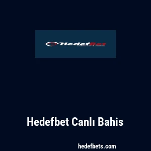 Hedefbet Canlı Bahis